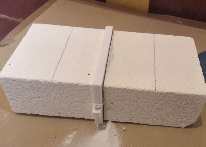 Cut bricks