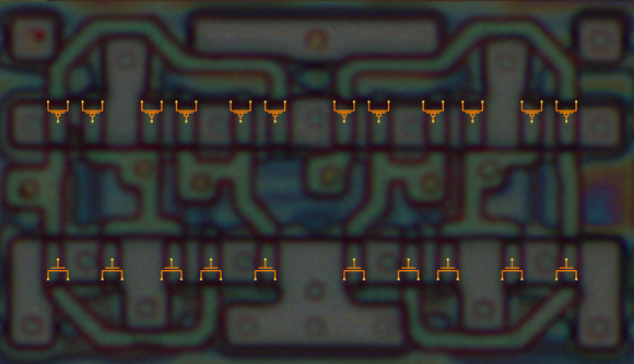 Place transistors